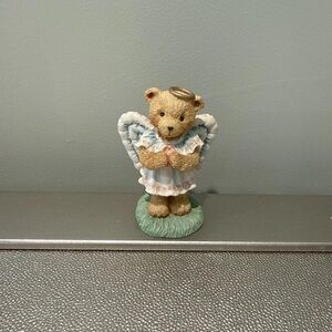 Cherished Teddies Angie – “I Brought The Star” Angel Figurine 1992 Hillman